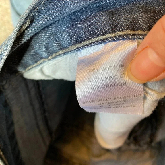 Flypaper Jeans Boot Cut Dark Washed Cotton Blue Pockets Mens Size W34xL32 - Picture 9 of 9